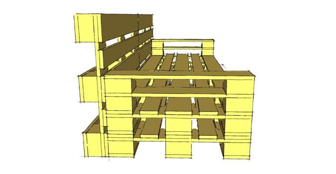 divani in pallet