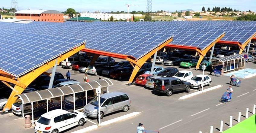 Parcheggio fotovoltaico
