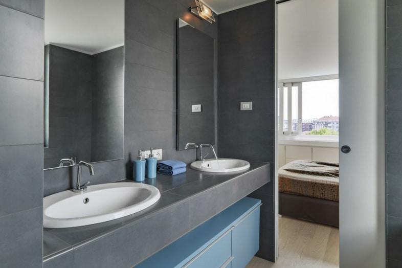 ristrutturazione bagno vani separati